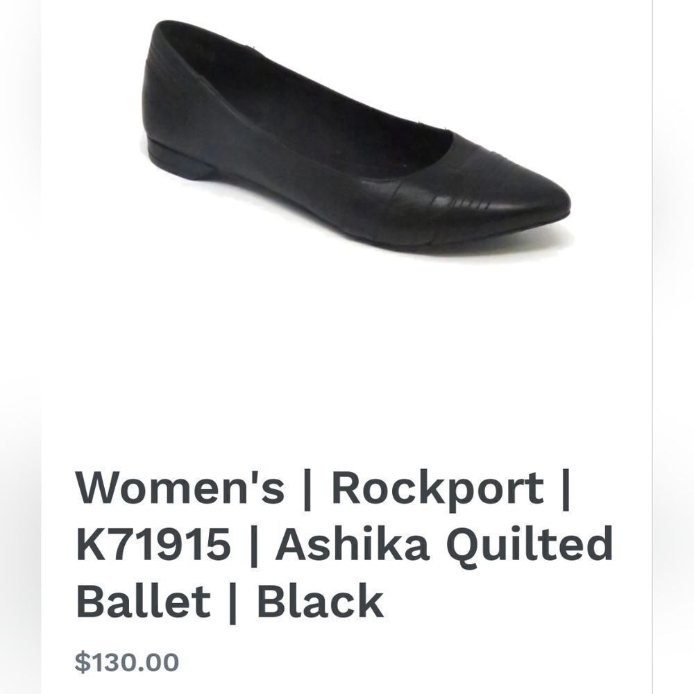 Rockport K62386 Ashika Loafers Ballet Flat - Cobblestone Grey - Picture 11 of 11